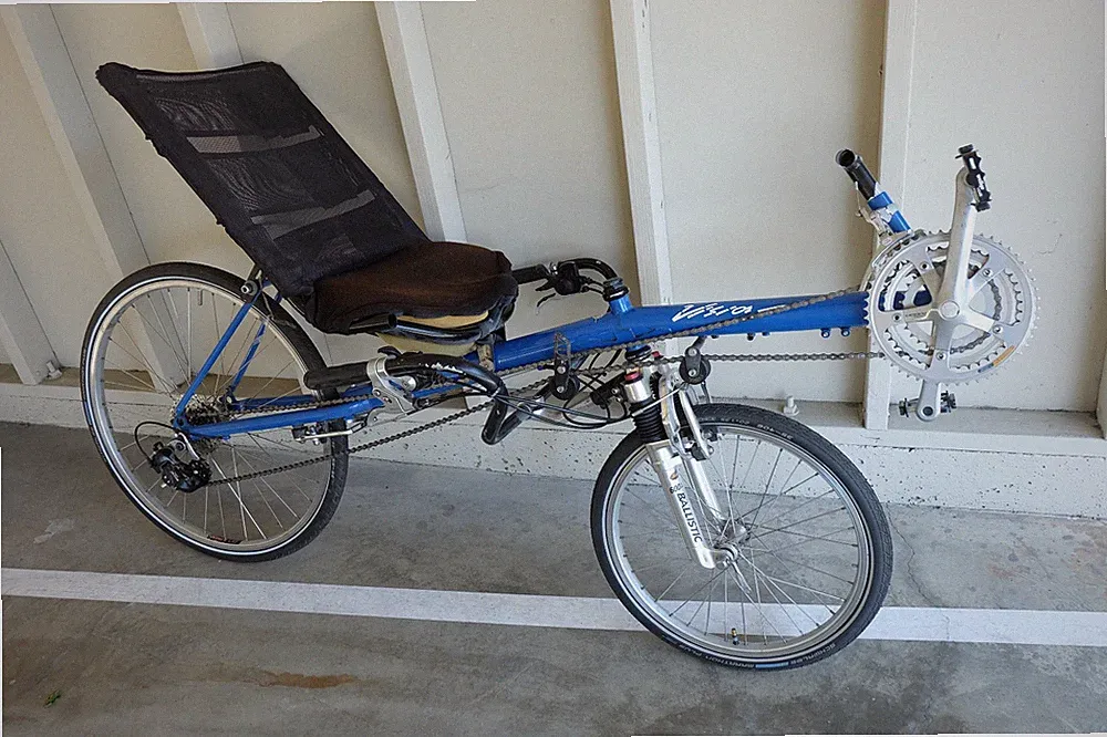 ATP Vision R-40 front suspension SWB USS recumbent bike